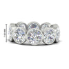 Load image into Gallery viewer, 10-carat-bezel-set-round-diamond-eternity-band-in-white-gold-FDEWB10558ROANGLE3-10.00CT-NL-WG