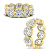 Load image into Gallery viewer, 10-carat-bezel-set-round-diamond-eternity-band-in-yellow-gold-FDEWB10558ROANGLE3-10.00CT-NL-YG