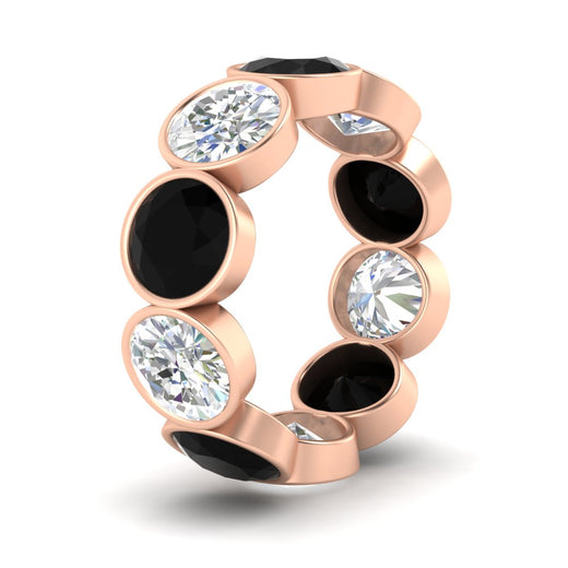 10-carat-bezel-set-round-diamond-eternity-band-with-black-diamond-in-rose-gold-FDEWB10558ROGBLACKANGLE3-10.00CT-NL-RG