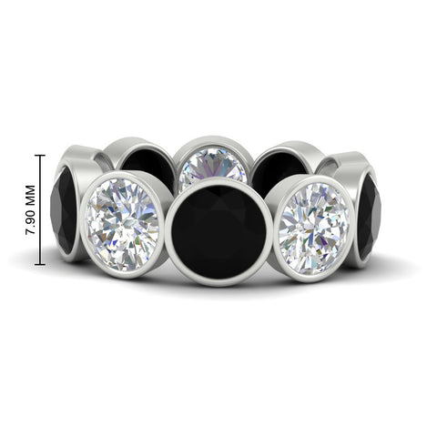 10-carat-bezel-set-round-diamond-eternity-band-with-black-diamond-in-white-gold-FDEWB10558ROGBLACKANGLE3-10.00CT-NL-WG