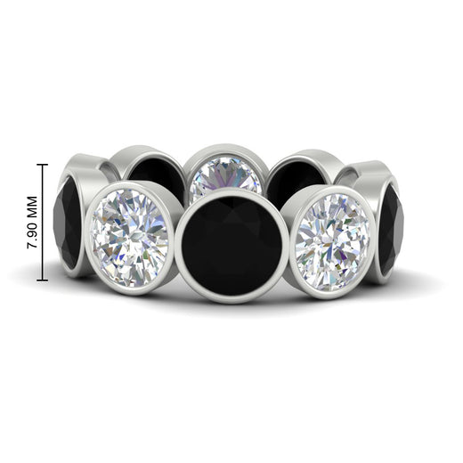 10-carat-bezel-set-round-diamond-eternity-band-with-black-diamond-in-white-gold-FDEWB10558ROGBLACKANGLE3-10.00CT-NL-WG