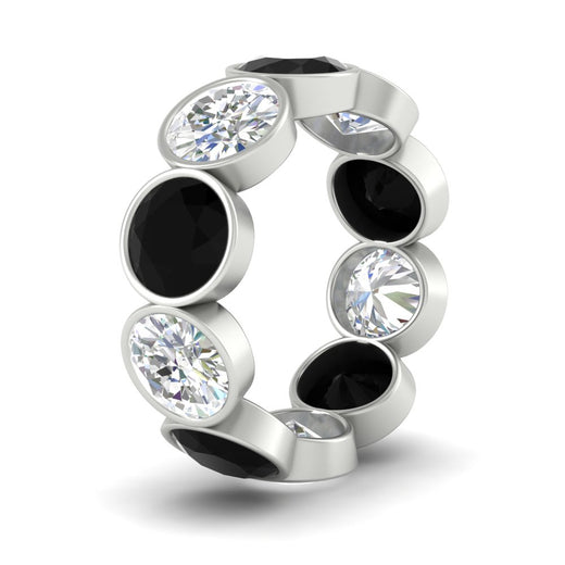 10-carat-bezel-set-round-diamond-eternity-band-with-black-diamond-in-white-gold-FDEWB10558ROGBLACKANGLE3-10.00CT-NL-WG