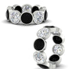 Load image into Gallery viewer, 10-carat-bezel-set-round-diamond-eternity-band-with-black-diamond-in-white-gold-FDEWB10558ROGBLACKANGLE3-10.00CT-NL-WG