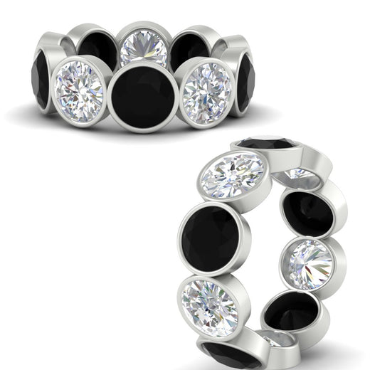 10-carat-bezel-set-round-diamond-eternity-band-with-black-diamond-in-white-gold-FDEWB10558ROGBLACKANGLE3-10.00CT-NL-WG