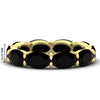 Load image into Gallery viewer, 10-carat-black-diamond-eternity-wedding-band-oval-shape-in-yellow-gold-FDEWB8425OVGBLACK-10.00CT-NL-YG-HW