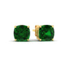 Load image into Gallery viewer, 10-carat-cushion-cut-emerald-basket-stud-earring-in-yellow-gold-fdear10411cugemgrangle1-10.00ct-nl-yg.jpg