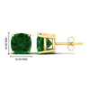 Load image into Gallery viewer, 10-carat-cushion-cut-emerald-basket-stud-earring-in-yellow-gold-fdear10411cugemgrangle2-10.00ct-nl-yg-hw.jpg