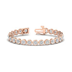 Load image into Gallery viewer, 10 Carat Diamond Bezel Set Tennis Bracelet
