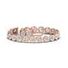 Load image into Gallery viewer, 10 Carat Diamond Bezel Set Tennis Bracelet