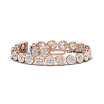 Load image into Gallery viewer, 10 Carat Diamond Bezel Set Tennis Bracelet
