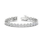 Load image into Gallery viewer, 10 Carat Diamond Bezel Set Tennis Bracelet
