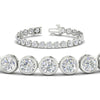 Load image into Gallery viewer, 10 Carat Diamond Bezel Set Tennis Bracelet