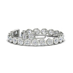 Load image into Gallery viewer, 10 Carat Diamond Bezel Set Tennis Bracelet
