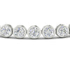 Load image into Gallery viewer, 10 Carat Diamond Bezel Set Tennis Bracelet