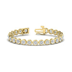 Load image into Gallery viewer, 10 Carat Diamond Bezel Set Tennis Bracelet
