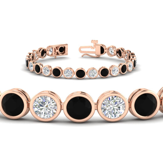 10-carat-diamond-bezel-set-tennis-bracelet