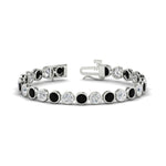 Load image into Gallery viewer, 10 Carat Diamond Bezel Set Tennis Bracelet
