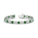 Load image into Gallery viewer, 10 Carat Diamond Bezel Set Tennis Bracelet
