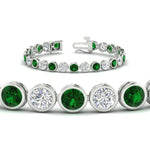 Load image into Gallery viewer, 10 Carat Diamond Bezel Set Tennis Bracelet
