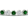 Load image into Gallery viewer, 10 Carat Diamond Bezel Set Tennis Bracelet