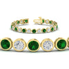 Load image into Gallery viewer, 10 Carat Diamond Bezel Set Tennis Bracelet