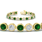 Load image into Gallery viewer, 10 Carat Diamond Bezel Set Tennis Bracelet
