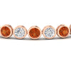 Load image into Gallery viewer, 10 Carat Diamond Bezel Set Tennis Bracelet