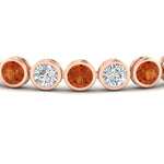 Load image into Gallery viewer, 10 Carat Diamond Bezel Set Tennis Bracelet
