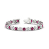 Load image into Gallery viewer, 10 Carat Diamond Bezel Set Tennis Bracelet