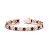 Load image into Gallery viewer, 10 Carat Diamond Bezel Set Tennis Bracelet