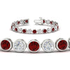 Load image into Gallery viewer, 10 Carat Diamond Bezel Set Tennis Bracelet