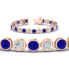 Load image into Gallery viewer, 10 Carat Diamond Bezel Set Tennis Bracelet