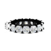 Load image into Gallery viewer, 10-carat-diamond-eternity-wedding-band-in-black-gold-FDEWB9296CU-10.0CT-BG-HW