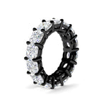 Load image into Gallery viewer, 10-carat-diamond-eternity-wedding-band-in-black-gold-FDEWB9296CUANGLE2-10.0CT-NL-BG
