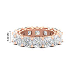 Load image into Gallery viewer, 10-carat-diamond-eternity-wedding-band-in-rose-gold-FDEWB9296CU-10.0CT-NL-RG-HW
