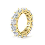 Load image into Gallery viewer, 10-carat-diamond-eternity-wedding-band-in-yellow-gold-FDEWB9296CUANGLE2-10.0CT-NL-YG
