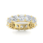 Load image into Gallery viewer, 10-carat-diamond-eternity-wedding-band-in-yellow-gold-FDEWB9296CUANGLE5-10.0CT-NL-YG
