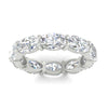 Load image into Gallery viewer, 10-carat-diamond-eternity-wedding-band-oval-shape-in-white-gold-FDEWB8425OVANGLE5-10.00CT-NL-WG