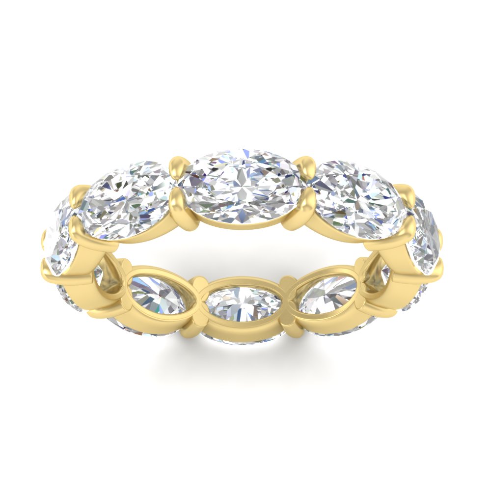 10-carat-diamond-eternity-wedding-band-oval-shape-in-yellow-gold-FDEWB8425OVANGLE5-10.00CT-NL-YG