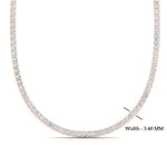 Load image into Gallery viewer, 10-carat-diamond-graduated-tennis-necklace-in-FDNK11334-(0.07CT)ANGLE1-NL-RG