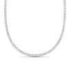 Load image into Gallery viewer, 10-carat-diamond-graduated-tennis-necklace-in-FDNK11334-(0.07CT)ANGLE1-NL-WG