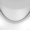 Load image into Gallery viewer, 10-carat-diamond-graduated-tennis-necklace-in-FDNK11334-(0.07CT)ANGLE1-NL-WG