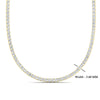 Load image into Gallery viewer, 10-carat-diamond-graduated-tennis-necklace-in-FDNK11334-(0.07CT)ANGLE1-NL-YG
