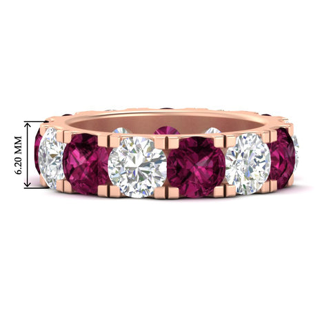 10-carat-double-prong-round-diamond-and-pink-sapphire-eternity-band-in-rose-gold-FDEWB8371GSADRPI-10.00CT-NL-RG-HW