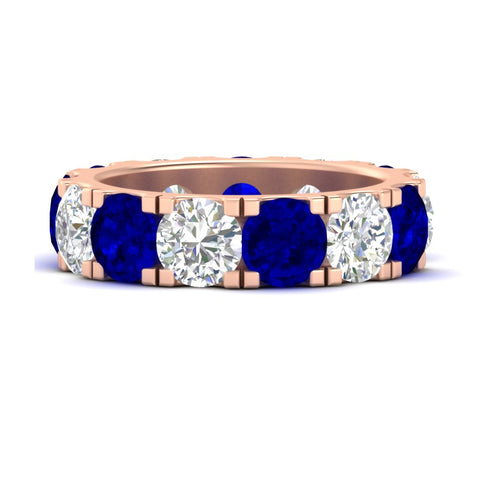 10-carat-double-prong-round-diamond-and-sapphire-eternity-band-in-rose-gold-FDEWB8371GSABL-10.00CT-NL-RG