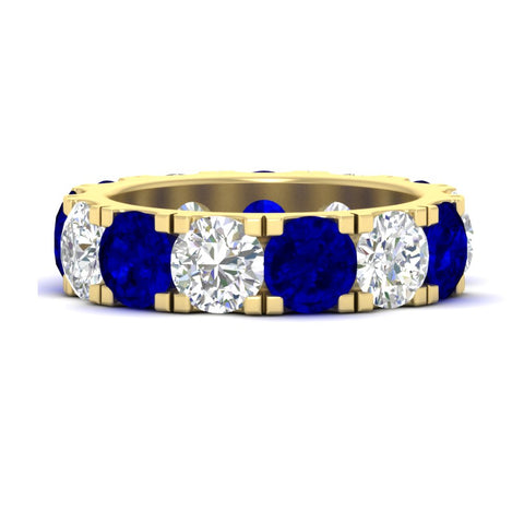 10-carat-double-prong-round-diamond-and-sapphire-eternity-band-in-yellow-gold-FDEWB8371GSABL-10.00CT-NL-YG