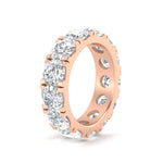 Load image into Gallery viewer, 10 Carat Double Prong Round Diamond Eternity Band
