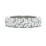 Load image into Gallery viewer, 10 Carat Double Prong Round Diamond Eternity Band
