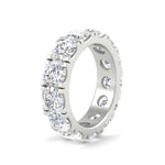 Load image into Gallery viewer, 10 Carat Double Prong Round Diamond Eternity Band
