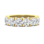 Load image into Gallery viewer, 10 Carat Double Prong Round Diamond Eternity Band
